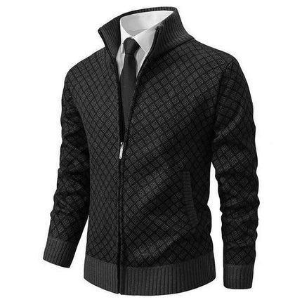 Chaqueta de punto jacquard Remy Royal