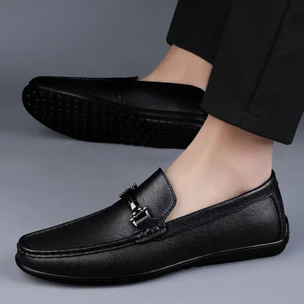 Mocasines Pienza de cuero auténtico