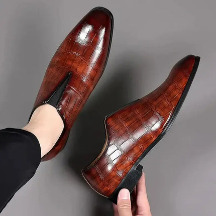 Mocasines de cuero genuino Trento